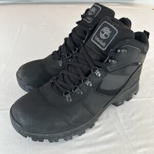 Timberland Men's Hiking Waterproof Leather Mt. Maddsen Boot Black 2731R Sz 11.5W